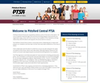 Pittsfordptsa.net(Pittsford PTSA) Screenshot