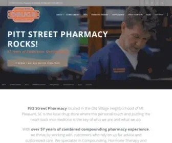 Pittstreetpharmacy.com(A Compounding Pharmacy in Mount Pleasant) Screenshot