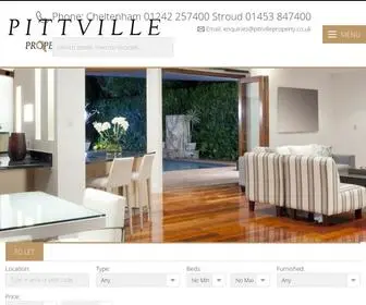 Pittvilleproperty.co.uk(Pittville Property) Screenshot