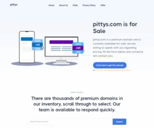 Pittys.com(Pitty's Custom Vinyls) Screenshot