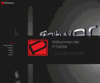 Pitwerk.ch(DIGITALDRUCK, BESCHRIFTUNGEN, SIEBDRUCK, T-SHIRT, GRAFIK) Screenshot