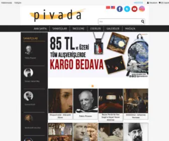 Pivada.com(Picasso, Van Gogh, Dali) Screenshot