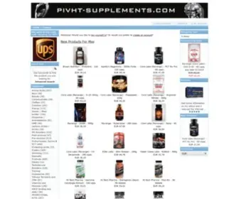 Pivht-Supplements.com(Online Store) Screenshot