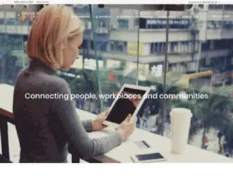Pivit.com.au(Connecting People Workplaces and Communities) Screenshot