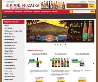 Pivnimozaika.cz(Pivotéka) Screenshot