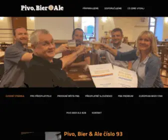 Pivobierale.cz(Pivo Bier & Ale) Screenshot