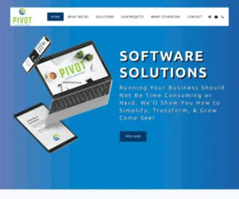 Pivot-Here.com(Digital Solutions) Screenshot