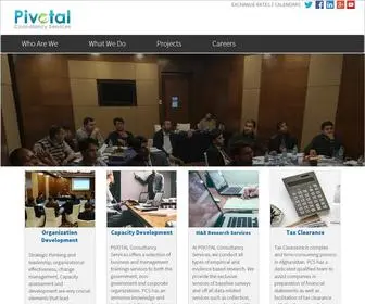 Pivotal.af(Consultancy Services) Screenshot