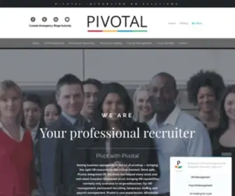 Pivotalsolutions.com(Pivotal Integrated HR Solutions has helped many small and mid) Screenshot