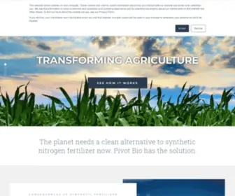 Pivotbio.com(Pivot Bio) Screenshot
