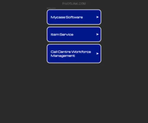 Pivotlink.com(Pivotlink) Screenshot