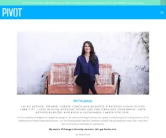 Pivotmethod.com(Jenny Blake) Screenshot