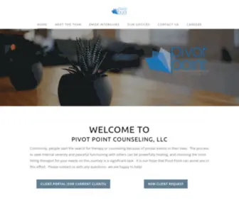 Pivotpointcounseling.com(410.449.Pivot Point Counseling) Screenshot