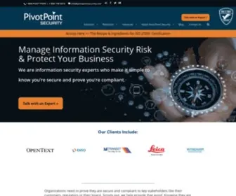 Pivotpointsecurity.com(Pivot Point Security) Screenshot