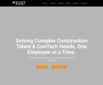 Pivotworkforceus.com(Construction Staffing) Screenshot