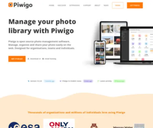 Piwigo.org(Open source photo management software) Screenshot