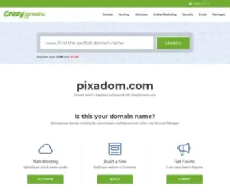 Pixadom.com Screenshot