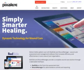 Pixalere.com(Wound Care Management Software) Screenshot