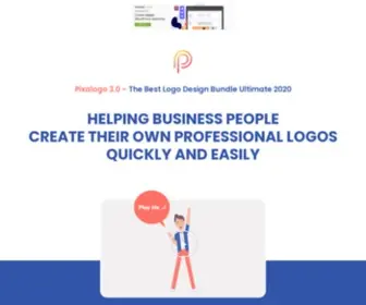 Pixalogo.com(The best logo design bundle ultimate 2020) Screenshot