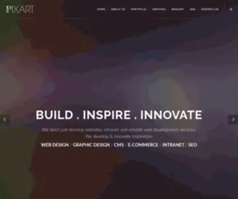 Pixart.com.sg(Web Design) Screenshot