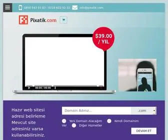 Pixatik.com(Hazır Web Sitesi) Screenshot