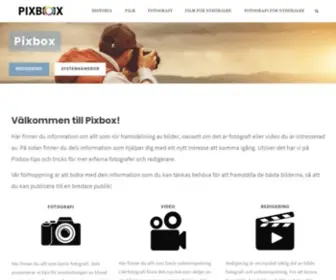 Pixbox.se(Allt om fotografering) Screenshot