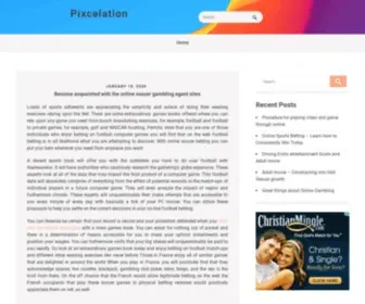 Pixcelation.com(Pixcelation) Screenshot