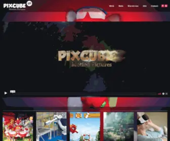 Pixcube.com(3D Animation) Screenshot