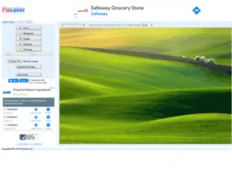 Pixcyber.com(Free Online Image Editor) Screenshot