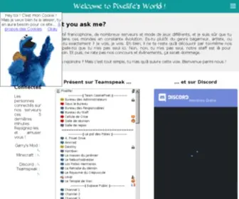 Pixe-Life.org(Accueil) Screenshot