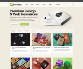 Pixeden.com(Premium & Free Design and Web Resources) Screenshot