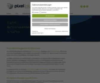 Pixel-INK.de(Die Pixel Ink GmbH ist Ihre TYPO3 Internetagentur in München) Screenshot