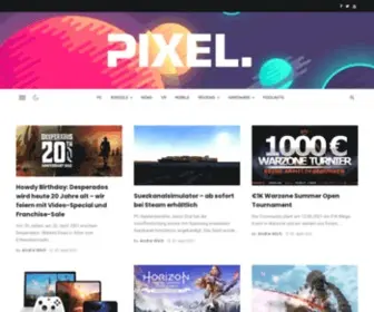 Pixel-Magazin.de(Startseite) Screenshot