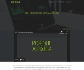 Pixel4.com.br(The Zero Cost Media Agency) Screenshot