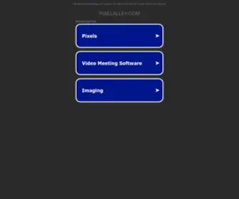 Pixelalley.com(Jin Brown's PixelAlley) Screenshot