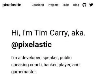 Pixelastic.com(Tim Carry (@pixelastic)) Screenshot