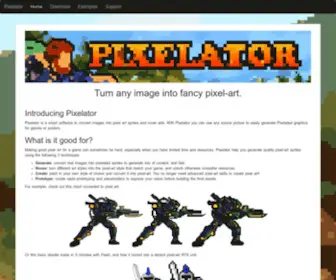 Pixelatorapp.com(Convert any picture into pixel) Screenshot