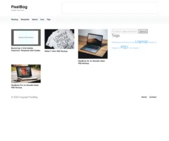 Pixelbag.net(Design resources) Screenshot