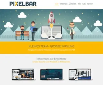 Pixelbar.be(Startseite) Screenshot