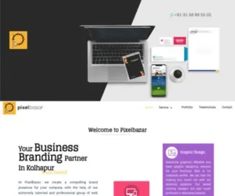 Pixelbazar.com(Logo Design) Screenshot