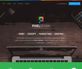 Pixeldesign.cz(Tvorba webových stránek Pardubice) Screenshot