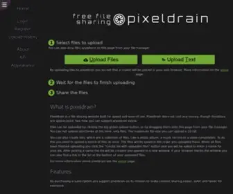 Pixeldra.in(Pixeldrain) Screenshot