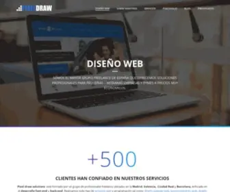 Pixeldraw.net(Diseño) Screenshot