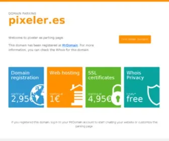 Pixeler.es(Diseño de páginas web en Jaén.Pixeler) Screenshot