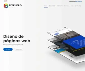 Pixelero.com.mx(Dise) Screenshot