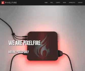 Pixelfire.com(Web design) Screenshot