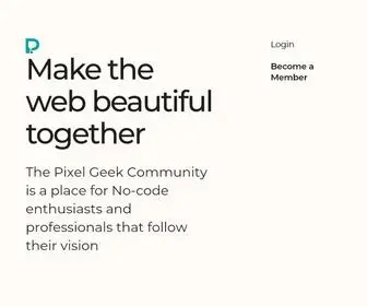 Pixelgeek.community(Pixel Geek Community) Screenshot