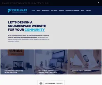 Pixelhaze.co.uk(Squarespace UK designer) Screenshot