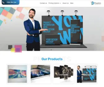 Pixelim.net(Pixelim prints all Printing on all materials) Screenshot