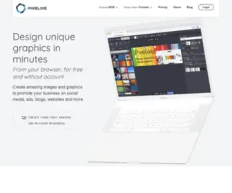 Pixelixe.com(Graphic Maker) Screenshot